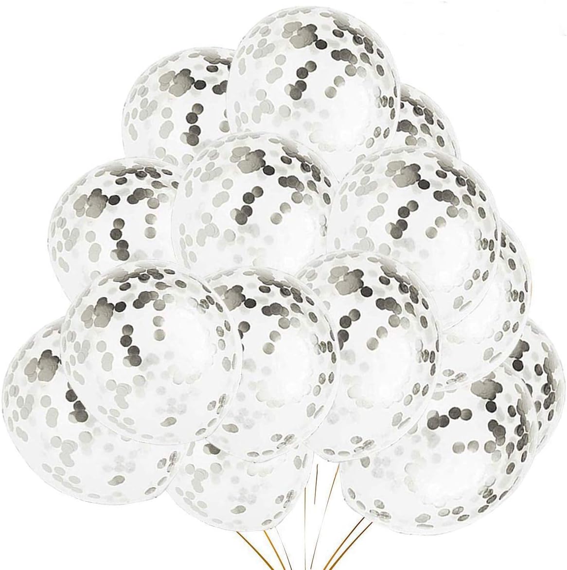 Lot de 10 ballons à confettis, personnalisables pour toutes occasions festives !