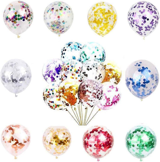 Lot de 10 ballons à confettis, personnalisables pour toutes occasions festives !